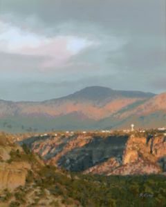 "View of Los Alamos"